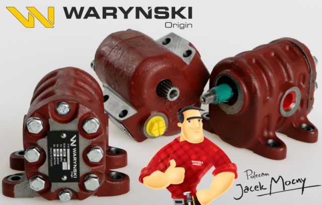 Pompy hydrauliczne podnośnika Ursus C-330 C-360 Waryński